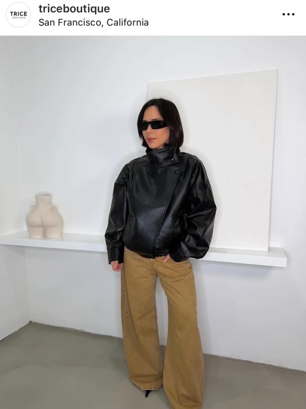 The viral leather jacket (not leather) - Picture 6 of 7